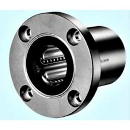 NB CORPORATION OF AMERICA NB Corp SWF24UU 1-1/2" ID Round Flange Type Linear Bearing W/Seals, Steel SWF24UU